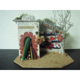 Casa belen moruna med. carniceria 20x15x16 cm