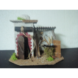 Casa belen moruna med. carpinteria 20x15x16 cm