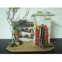 Casa belen moruna med. fruteria 20x15x16 cm