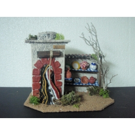 Casa belen moruna med. alfareria 20x15x16 cm