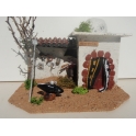 Casa belen moruna peq. herreria 19x11x13 cm