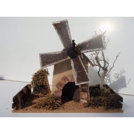 Molino belen navidad med. vallado 24x12x20 Molino belen navidad med. vallado 24x12x20