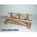 Puente belén madera med. recto 250x110x80