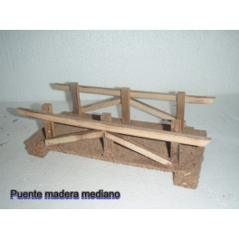 Puente belén madera med. recto 250x110x80