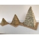 Piramide belenes carton piedra 10 cm