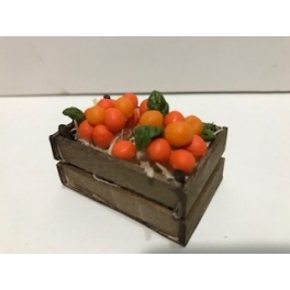 Caja mad. belen navidad Naranjas 50x35x25mm