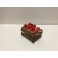 Caja mad. belen navidad Manzanas Rojas 50x35x25mm