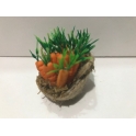 Cesta peq. miniatura belen verduras zanahorias