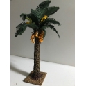 Palmera belen 20 cm papel mache y hojas cartulina